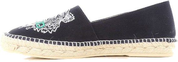 Kenzo Tiger Espadrille Slip-On Shoes 'Black' 5ES180F7099 Kenzo Tiger Espadrille Slip-On Shoes 'Black' 5ES180F7099