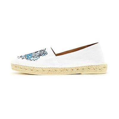 Kenzo Tiger Espuddy Slip On 'White Canvas Fisher'