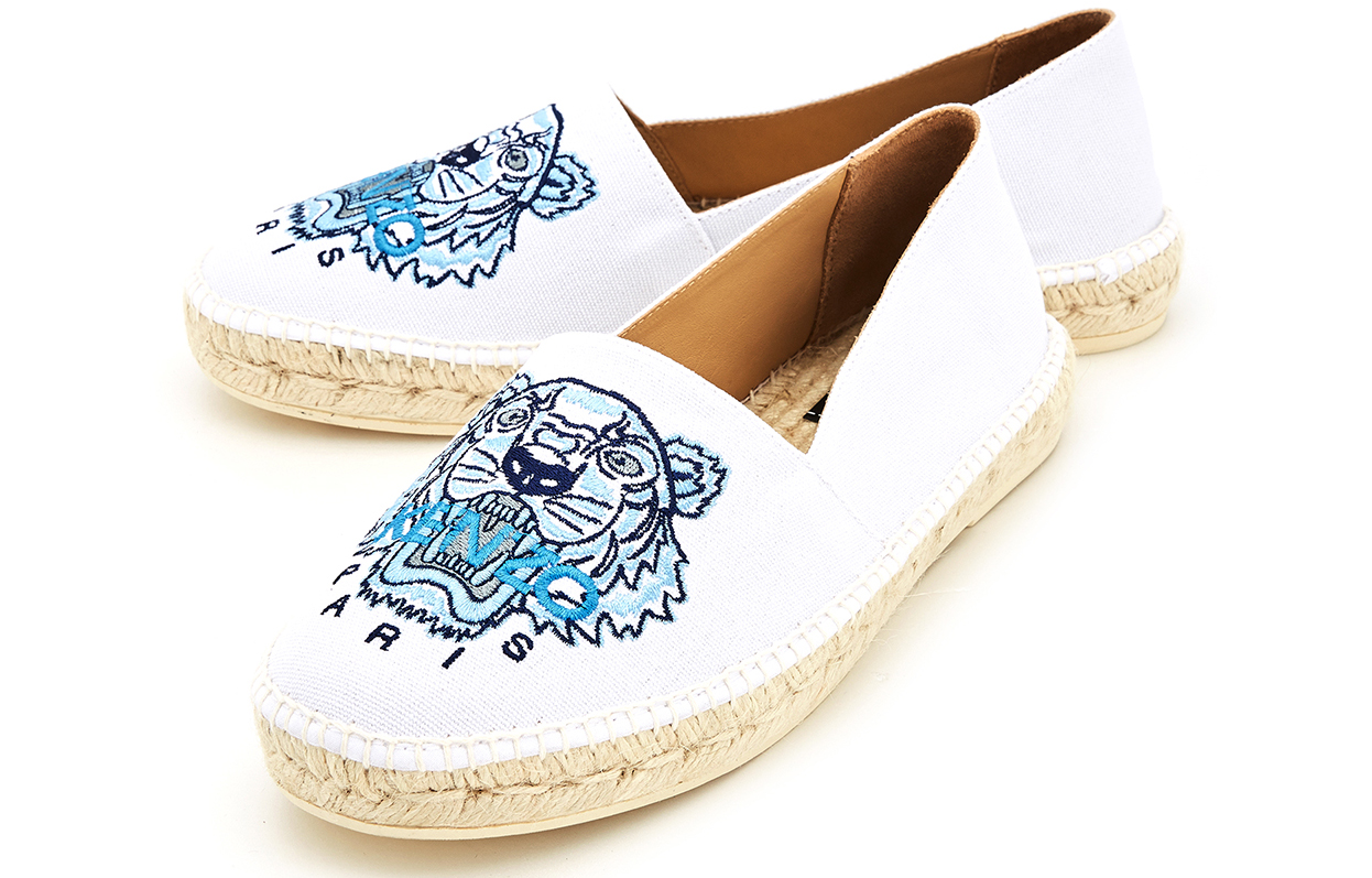 Kenzo Tiger Espuddy Slip On 'White Canvas Fisher' 圖 2