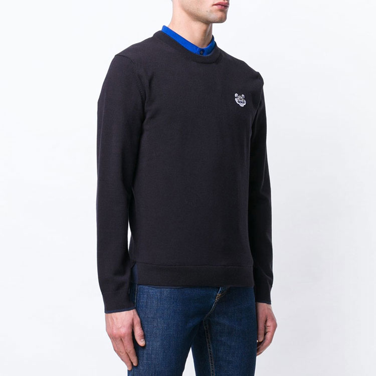 KENZO Tiger Head Crewneck Pullover Sweatshirt Black F955PU2023AB-99 圖 5