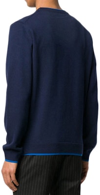 KENZO Baju Sejuk Navy Lengan Panjang Logo Harimau Klasik. F955PU2023AB-76 Shop KENZO Baju Sejuk Navy Lengan Panjang Logo Harimau Klasik. F955PU2023AB-76