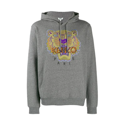 KENZO Tiger Logo Hoodie Grey () F965SW4184XK-98