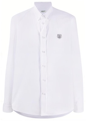 Baju Lengan Panjang Putih Lelaki KENZO Corak Harimau FA55CH4001LB-01 Buy Baju Lengan Panjang Putih Lelaki KENZO Corak Harimau FA55CH4001LB-01