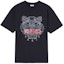 Order KENZO Baju-T Lengan Pendek Cetakan Harimau Hitam Kapas. FA5-5TS5114YO-99