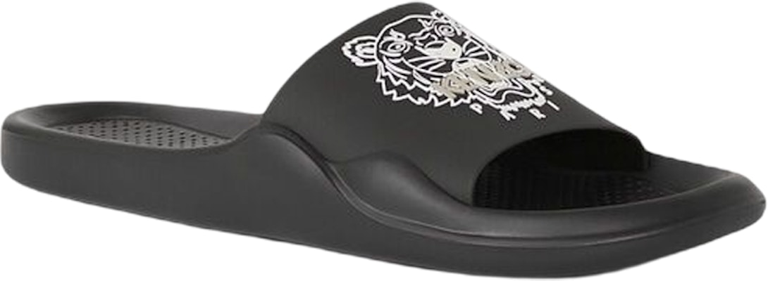 Kenzo 虎头拖鞋 '泳池时尚黑' FC55MU104P60-99 Order Kenzo 虎头拖鞋 '泳池时尚黑' FC55MU104P60-99