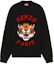 Order KENZO Unisex Animal Graphic Crewneck Long Sleeve Sweater Black FE58PU0143LD-99J