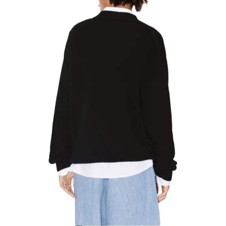 Purchase KENZO Unisex Animal Graphic Crewneck Long Sleeve Sweater Black FE58PU0143LD-99J