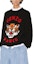 Details for KENZO Unisex Animal Graphic Crewneck Long Sleeve Sweater Black FE58PU0143LD-99J