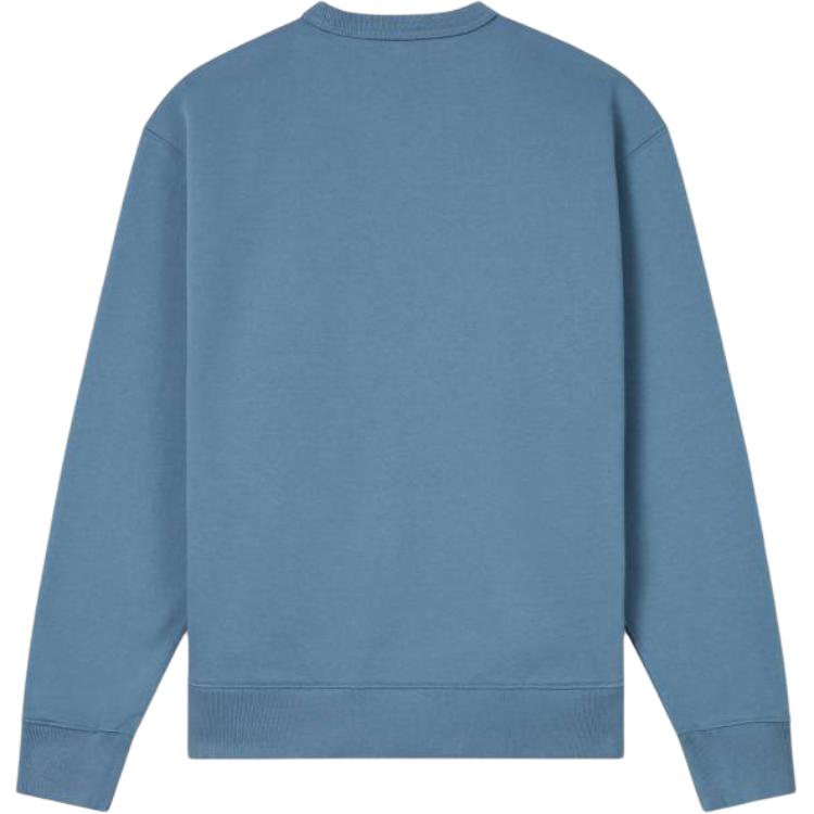 Lookbook KENZO Unisex Sweater Biru Lengan Panjang Crewneck Motif FE68SW1064MF-67