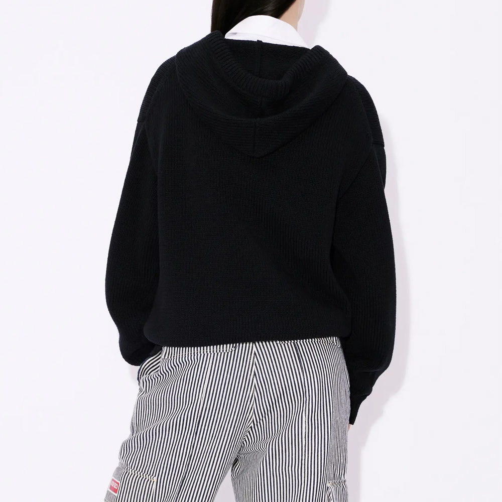 KENZO Unisex Hoodie with Drawstring and Logo Print. FE58PU0113BE-99 圖 6