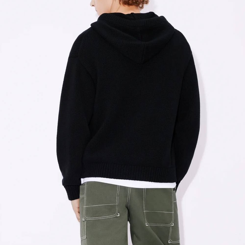 KENZO Unisex Hoodie with Drawstring and Logo Print. FE58PU0113BE-99 圖 8