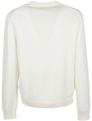 KENZO Baju Cotton Putih Crewneck Sweater Lelaki. F955PU2573XC-01 Lookbook KENZO Baju Cotton Putih Crewneck Sweater Lelaki. F955PU2573XC-01