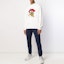 Shop KENZO Baju Cotton Putih Crewneck Sweater Lelaki. F955PU2573XC-01