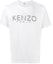 Order KENZO 白色短袖棉質T恤 印花標誌 F005TS0924SG-01