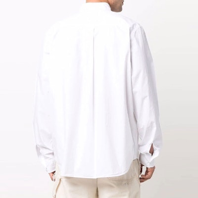 ケンゾー ホワイト 長袖 コットン シャツ FC55CH4001LA-01B Sizing ケンゾー ホワイト 長袖 コットン シャツ FC55CH4001LA-01B