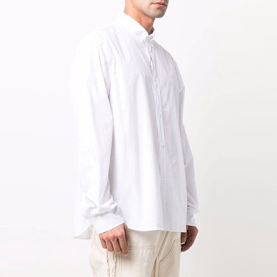 ケンゾー ホワイト 長袖 コットン シャツ FC55CH4001LA-01B Cheap ケンゾー ホワイト 長袖 コットン シャツ FC55CH4001LA-01B