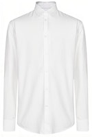KENZO White Shirt with Logo Letters F955CH4151LC-01 KENZO White Shirt with Logo Letters F955CH4151LC-01