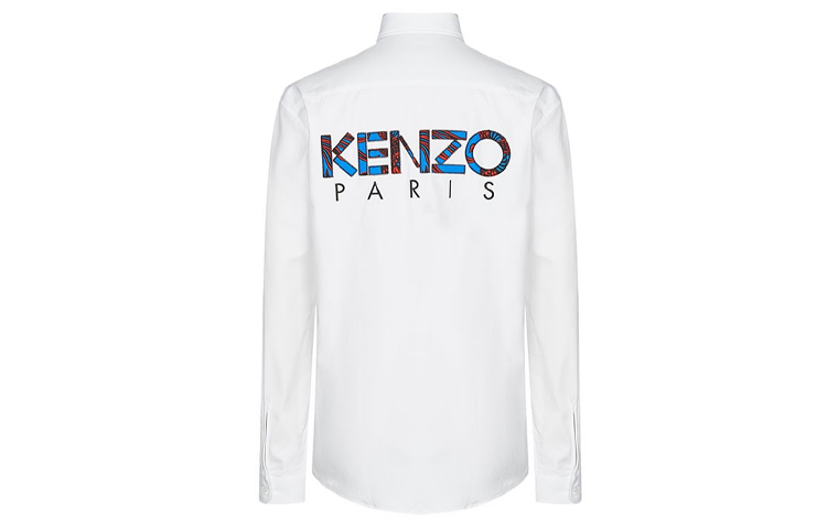 Lookbook KENZO 白色标志字母衬衫 F955CH4151LC-01