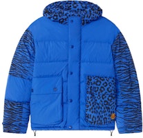 KENZO x Kansai Yamamoto FW21 Blue Tiger Embroidered Puffer Jacket FB55OU1299KD-71 KENZO x Kansai Yamamoto FW21 Blue Tiger Embroidered Puffer Jacket FB55OU1299KD-71
