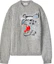 Buy KENZO x Kansai Yamamoto 2021春夏虎卡通灰色羊毛毛衣 FB55PU5423AE-95