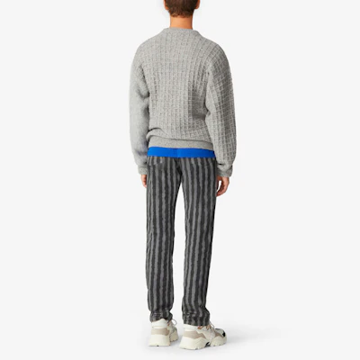 KENZO x Kansai Yamamoto 2021春夏虎卡通灰色羊毛毛衣 FB55PU5423AE-95 Shop KENZO x Kansai Yamamoto 2021春夏虎卡通灰色羊毛毛衣 FB55PU5423AE-95