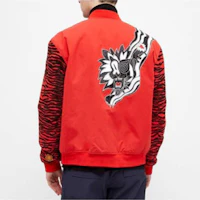 Purchase KENZO x 山本寬齋聯名刺繡飛行員夾克 紅色 FB55BL1931KA-21