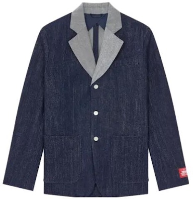 KENZO x Levi''s Jaket Denim Kolaborasi Kasual Biru FD65DV103LE1-DM Buy KENZO x Levi''s Jaket Denim Kolaborasi Kasual Biru FD65DV103LE1-DM