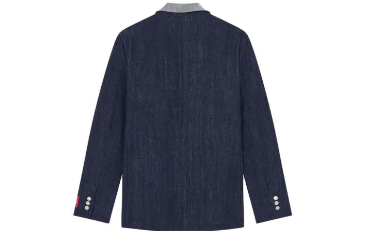 Lookbook KENZO x Levi''s Jaket Denim Kolaborasi Kasual Biru FD65DV103LE1-DM