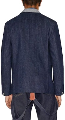 KENZO x Levi''s Jaket Denim Kolaborasi Kasual Biru FD65DV103LE1-DM Purchase KENZO x Levi''s Jaket Denim Kolaborasi Kasual Biru FD65DV103LE1-DM