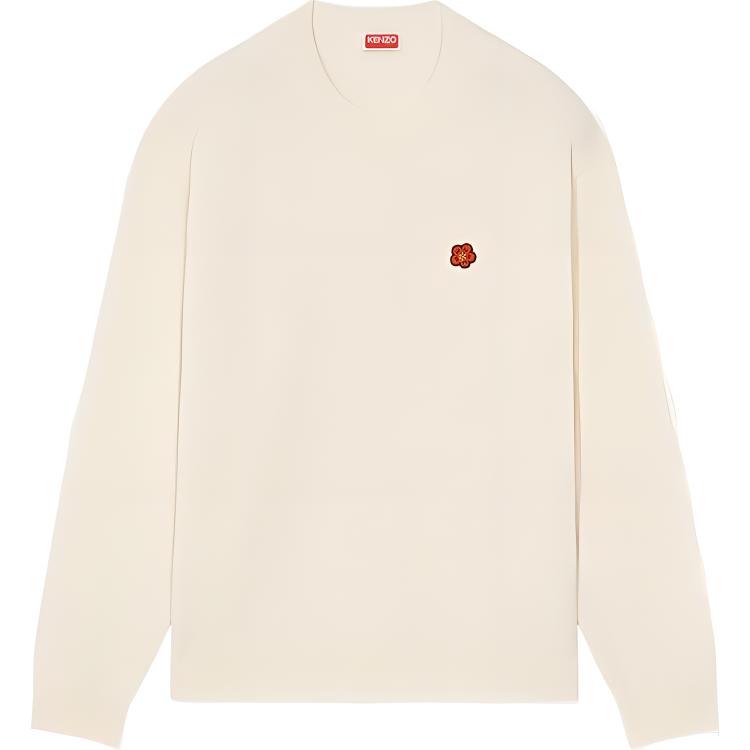 Buy KENZO x Nigo Boke Floral Embroidery Crewneck Sweater Men’s Off-White. FD55PU3813LB-99
