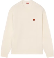KENZO x Nigo Boke Floral Embroidery Crewneck Sweater Men’s Off-White. FD55PU3813LB-99 KENZO x Nigo Boke Floral Embroidery Crewneck Sweater Men’s Off-White. FD55PU3813LB-99