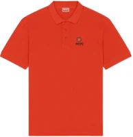 Order KENZO x Nigo Boke Flower FW23 Red Embroidered Logo Unisex Polo Shirt. FC65PO0024PU-21