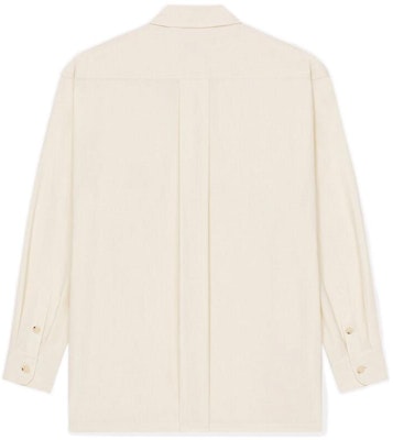 겐조 x 니고 보케 플라워 로고 프린트 화이트 남성 긴팔 셔츠. FD55CH5079LM-03 Lookbook 겐조 x 니고 보케 플라워 로고 프린트 화이트 남성 긴팔 셔츠. FD55CH5079LM-03