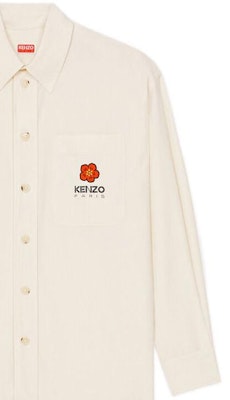 겐조 x 니고 보케 플라워 로고 프린트 화이트 남성 긴팔 셔츠. FD55CH5079LM-03 Purchase 겐조 x 니고 보케 플라워 로고 프린트 화이트 남성 긴팔 셔츠. FD55CH5079LM-03