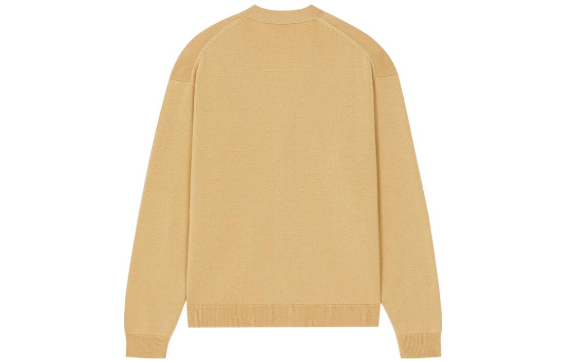 Lookbook KENZO x Nigo Boke 系列花卉刺繡V領卡其毛衣 FD55CA3813LB-11