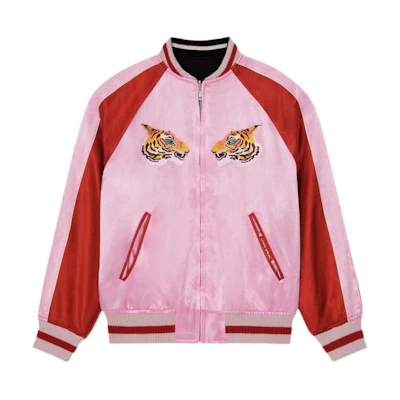 KENZO Nigo East Meets West Reversible Embroidered Colorblock Jacket Unisex FC62BL1489RJ-99J