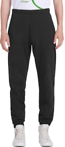 KENZO x Nigo FW22 黑色運動褲帶花卉刺繡與品牌標誌。 FC65PA7934MF-99J Details for KENZO x Nigo FW22 黑色運動褲帶花卉刺繡與品牌標誌。 FC65PA7934MF-99J