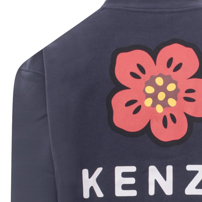 Details for KENZO x Nigo 2022藍色後背標誌印花針織開衫. FC65BL7444ME-77