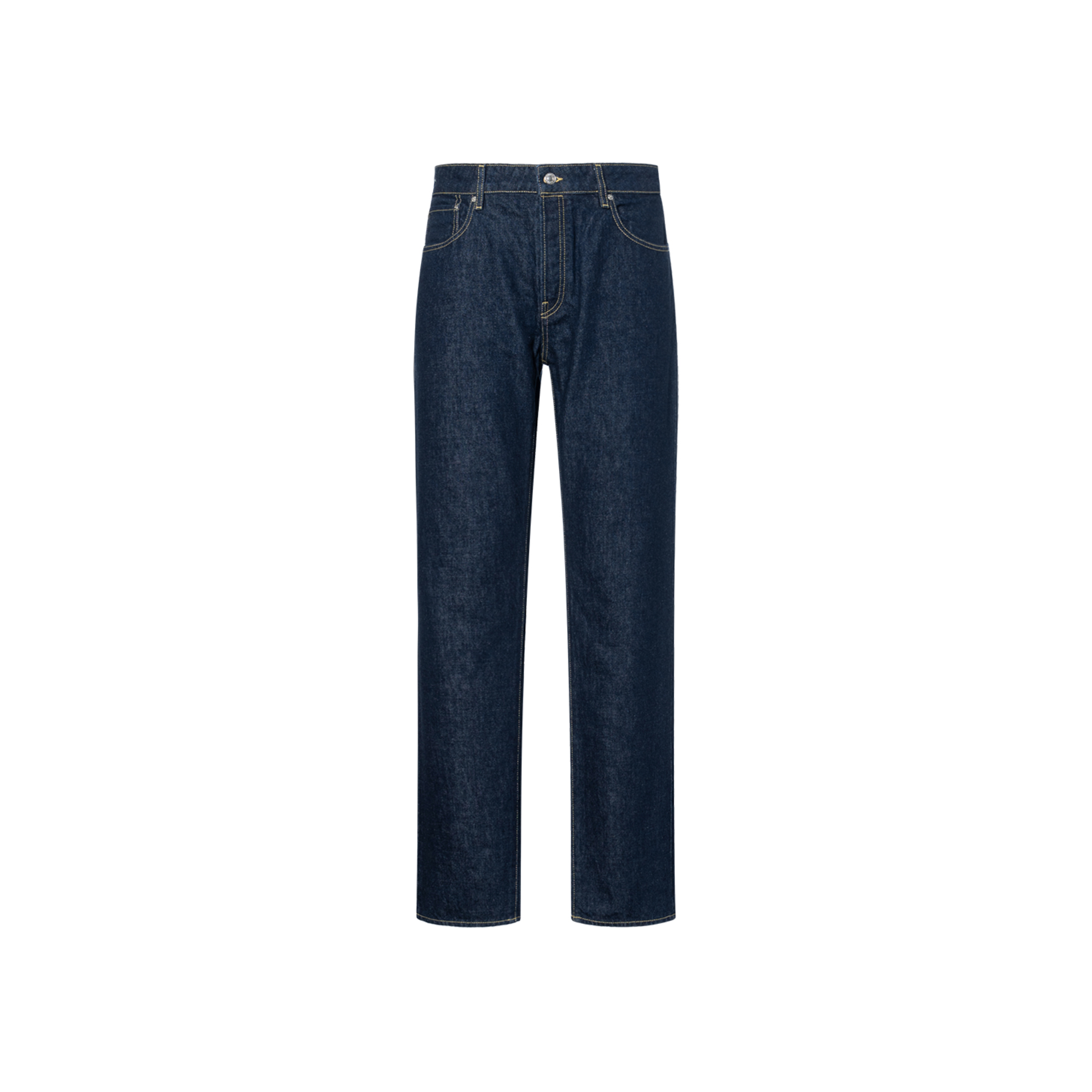 KENZO x Nigo FW22  Dark Blue Straight-Leg Loose-Fit Denim Jeans. FC65DP1019EI-78
