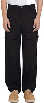 KENZO x Nigo FW22 Black Cargo Pants with Drawstrings Unisex Casual. FC65PA2439RJ-99J Details for KENZO x Nigo FW22 Black Cargo Pants with Drawstrings Unisex Casual. FC65PA2439RJ-99J