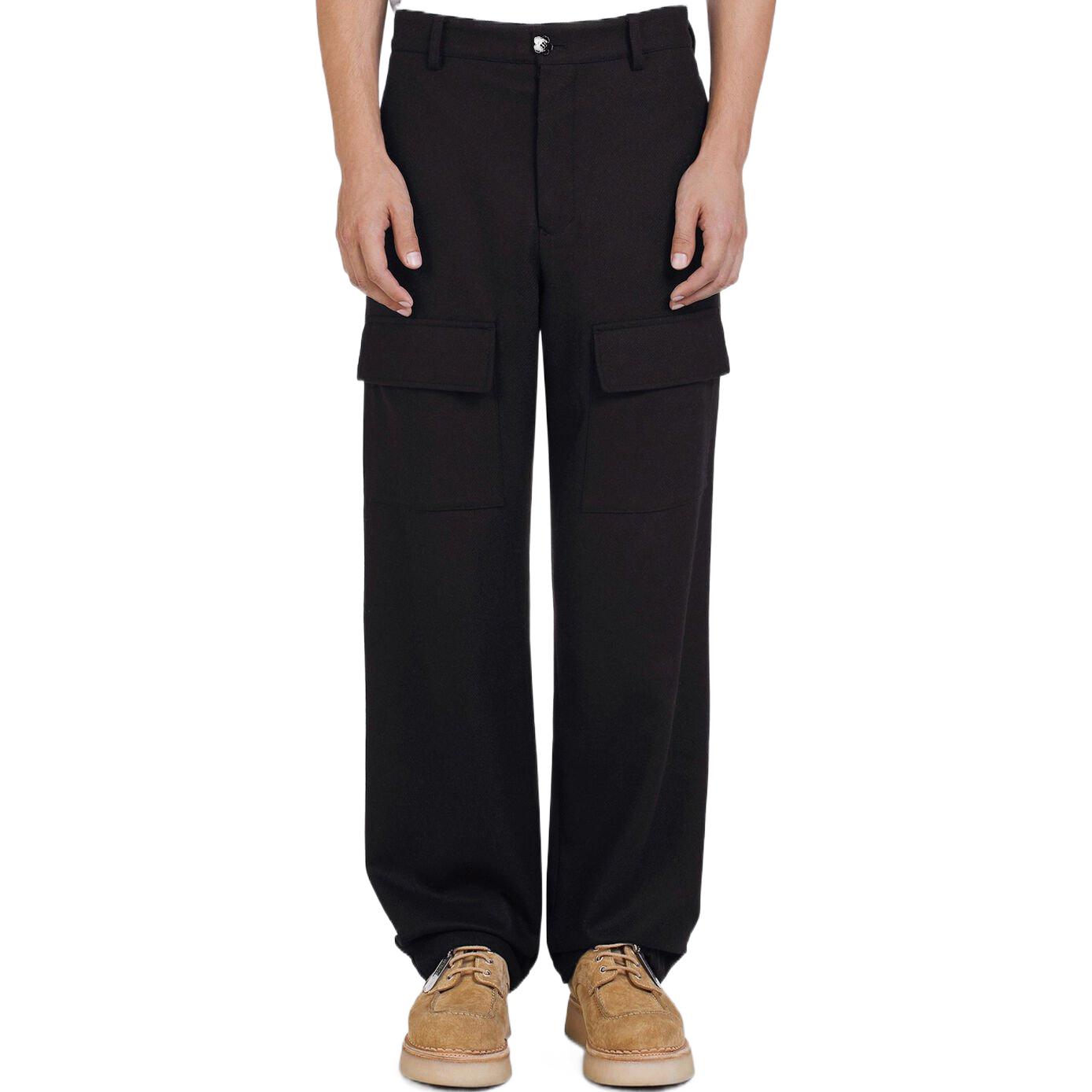Sizing KENZO x Nigo FW22 Black Cargo Pants with Drawstrings Unisex Casual. FC65PA2439RJ-99J