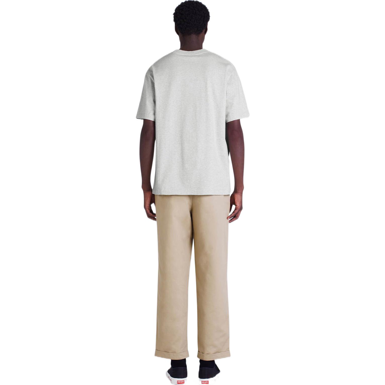 Purchase KENZO x Nigo FW22 花卉印花灰色純棉圓領T恤 男款 FC65TS4124SG-93