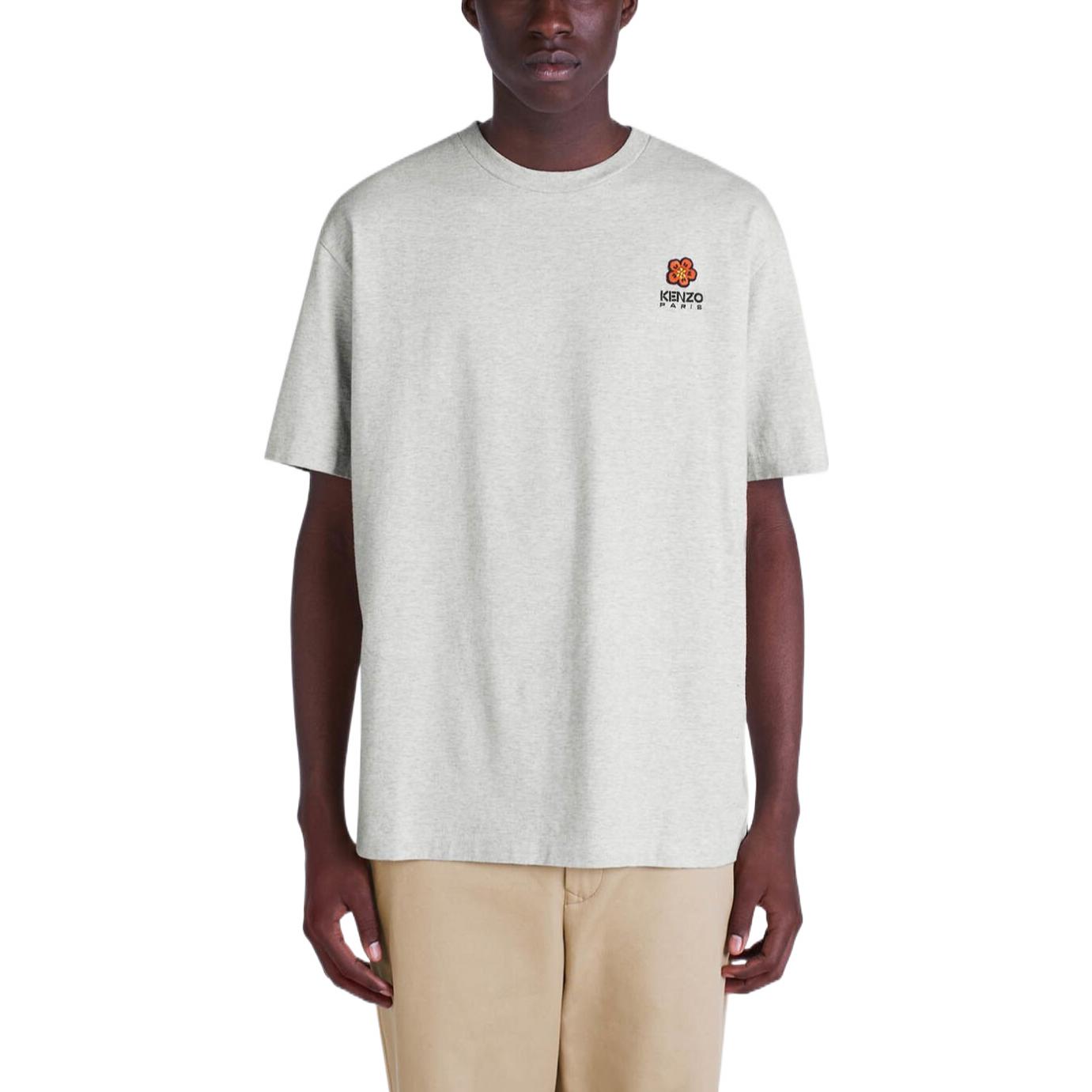 Details for KENZO x Nigo FW22 花卉印花灰色純棉圓領T恤 男款 FC65TS4124SG-93