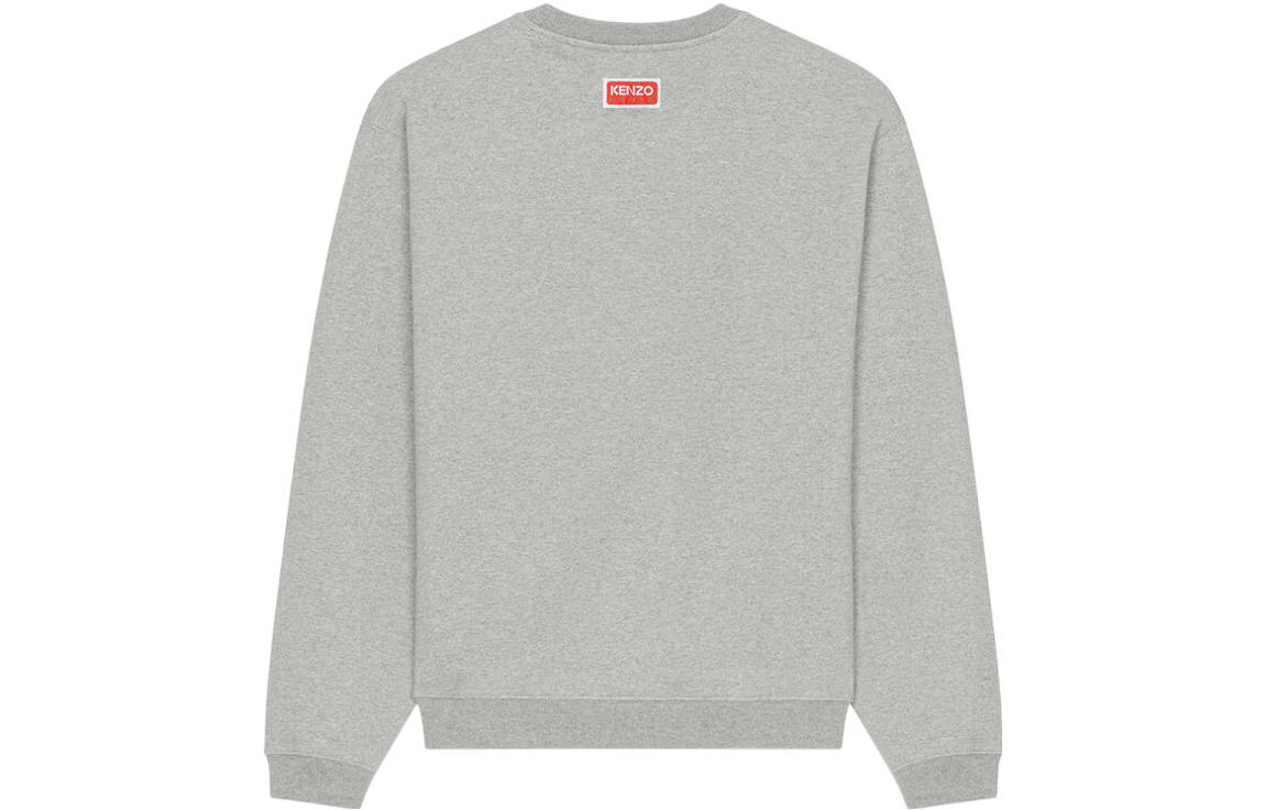 Lookbook KENZO x Nigo FW22 木槿花標誌印花灰色男款衛衣 FC65SW4104ME-94