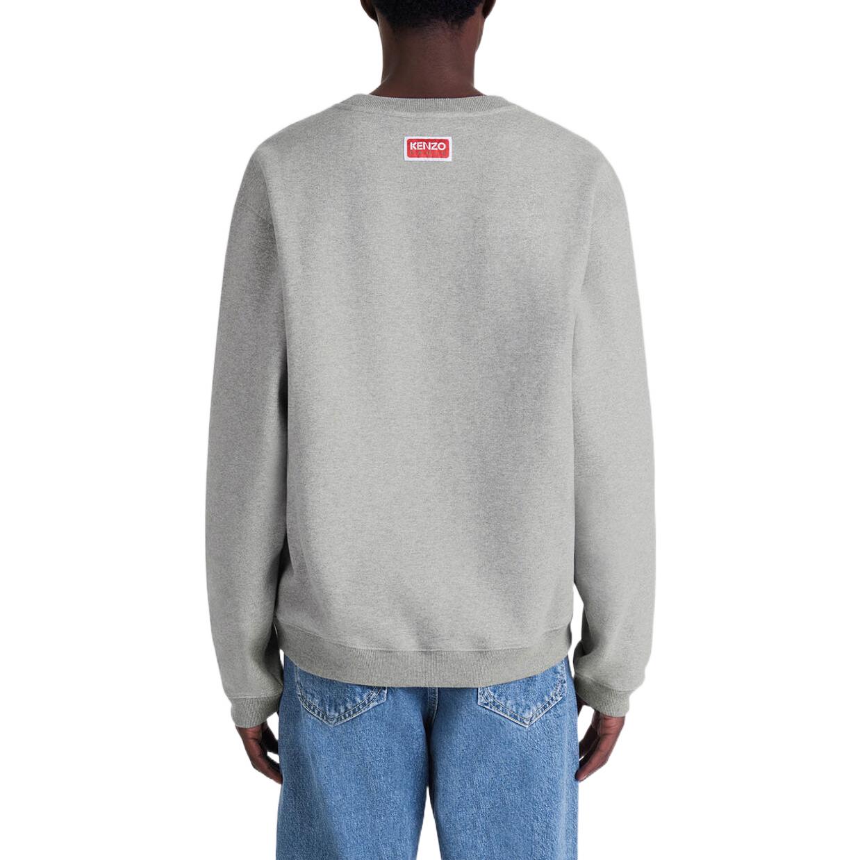 Sizing KENZO x Nigo FW22 木槿花標誌印花灰色男款衛衣 FC65SW4104ME-94