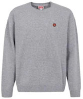 KENZO x Nigo FW22 Boke Flower Logo Pullover Wool Sweater Men’s Misty Gray. FC65PU3433LC-96 KENZO x Nigo FW22 Boke Flower Logo Pullover Wool Sweater Men’s Misty Gray. FC65PU3433LC-96