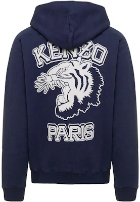KENZO x Nigo FW22 East Meets West Logo Print Blue Hoodie Men’s FC65SW4354MJ-77 Lookbook KENZO x Nigo FW22 East Meets West Logo Print Blue Hoodie Men’s FC65SW4354MJ-77