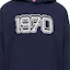 Sizing KENZO x Nigo FW22 East Meets West Logo Print Blue Hoodie Men’s FC65SW4354MJ-77