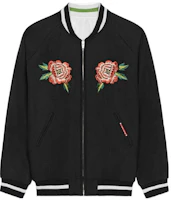 KENZO x Nigo FW22 East Meets West Reversible Printed Bomber Jacket Black/White Unisex FC65BL1369RJ-99J KENZO x Nigo FW22 East Meets West Reversible Printed Bomber Jacket Black/White Unisex FC65BL1369RJ-99J