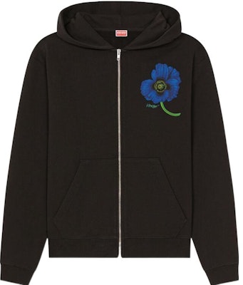KENZO x Nigo FW22 Floral Poppy Zip Hoodie Black Flowers Print. FC65SW4244MF-99J Buy KENZO x Nigo FW22 Floral Poppy Zip Hoodie Black Flowers Print. FC65SW4244MF-99J